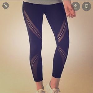 High times metta mesh leggings